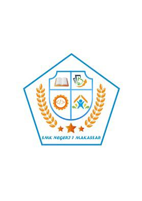 Logo SMKN 7 Makassar hasil desain