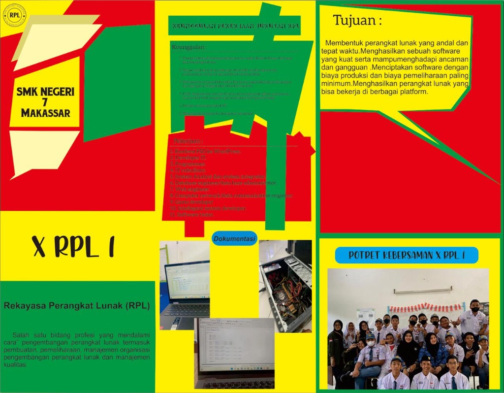 Desain pertama menggunakan CorelDRAW